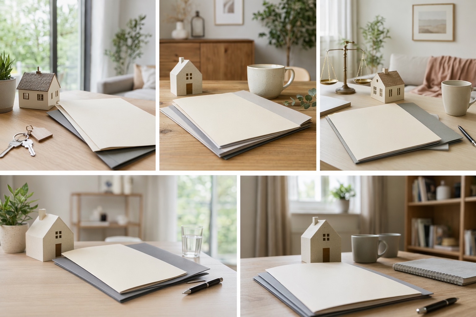 Dutch home offer visual: asset division home value documents