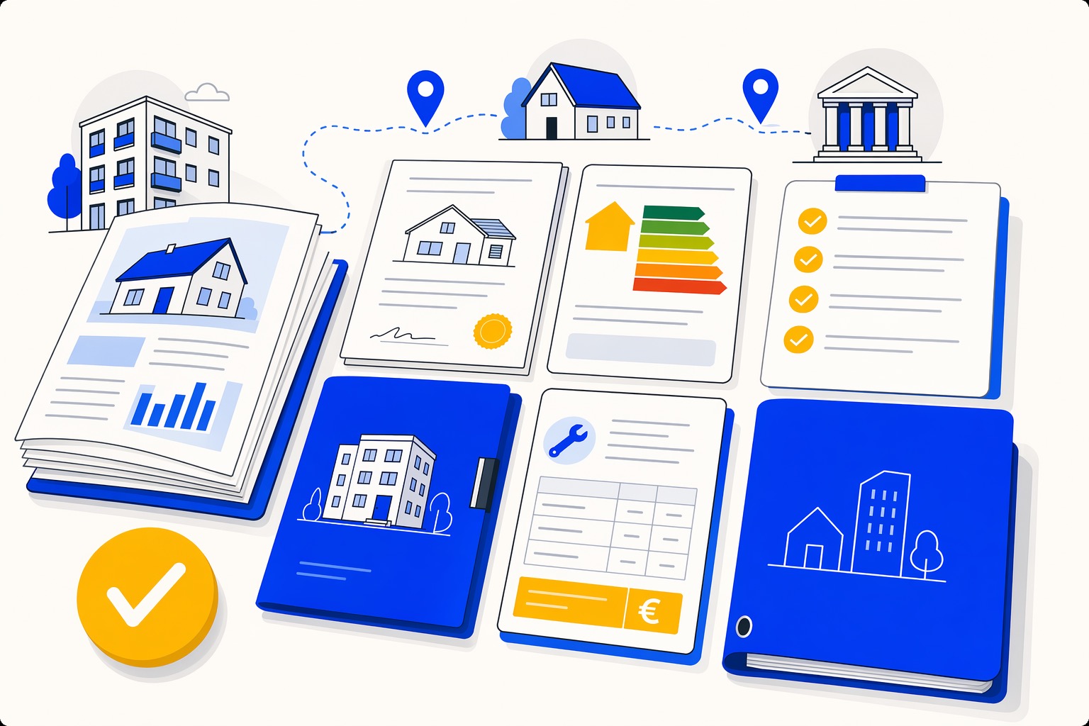 Documenten en woninginformatie voor een taxatie bij overbruggingshypotheek