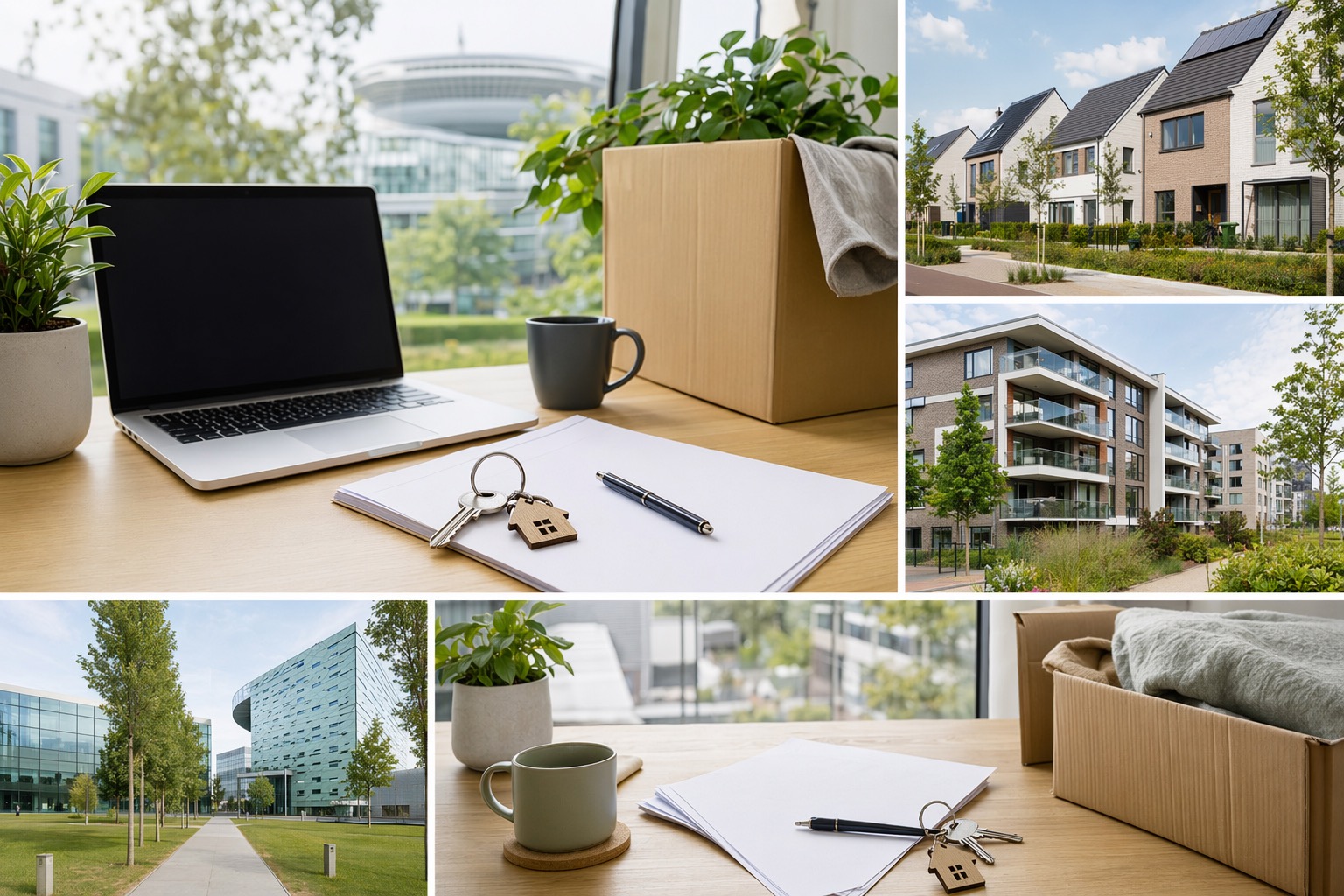 Taxatie Eindhoven: English Guide for Mortgage Applicants 1 English valuation report support desk with property documents and keys for Eindhoven buyers.