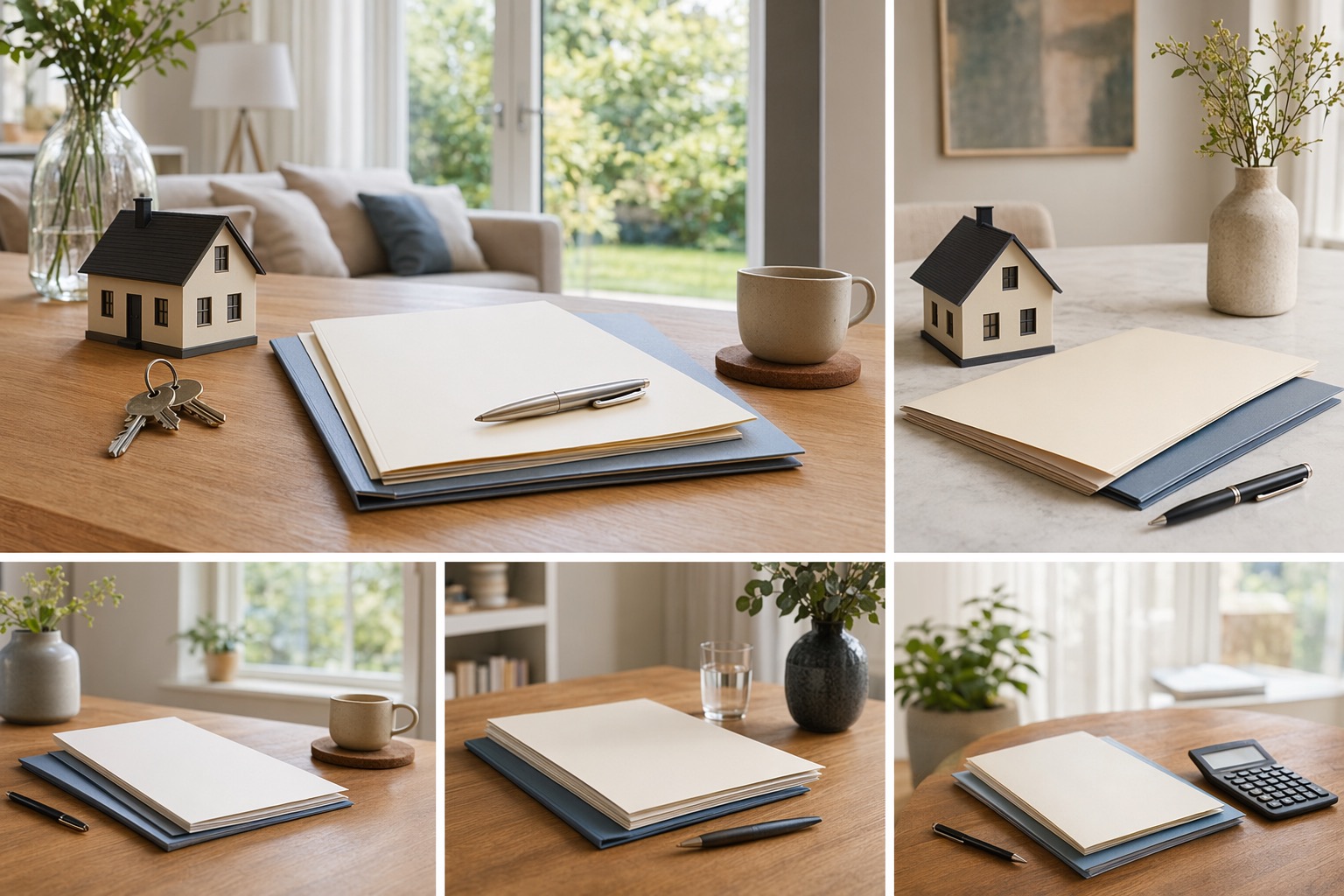Dutch home offer visual: insurance private valuation home documents