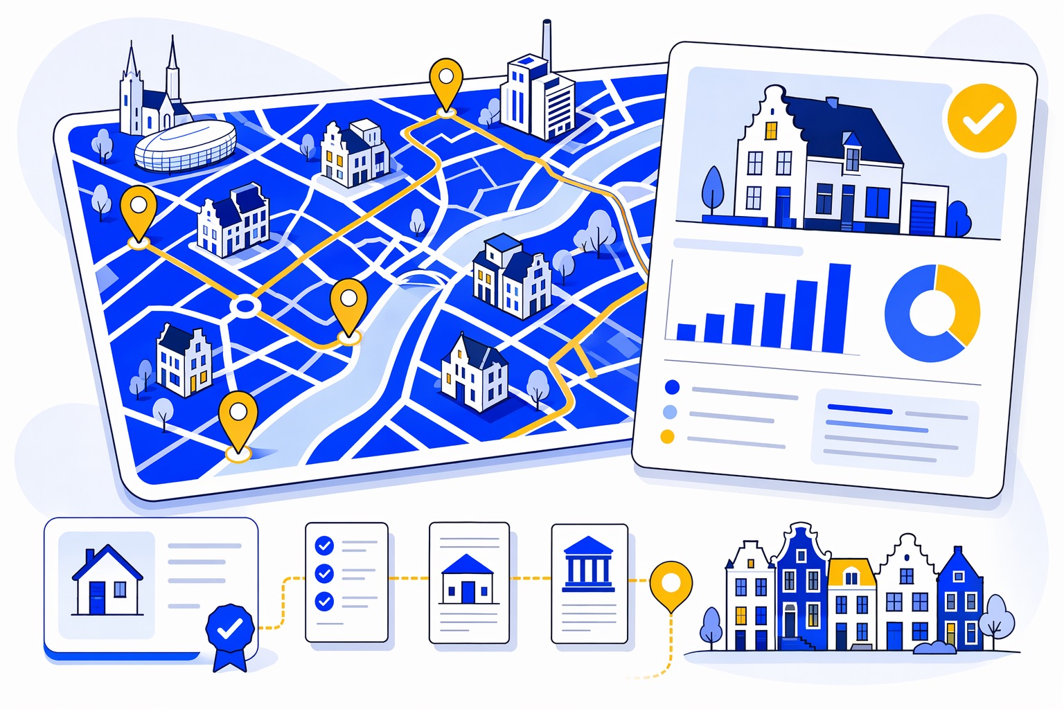 Visual support for Dutch home buyers: local property valuation report Dutch home