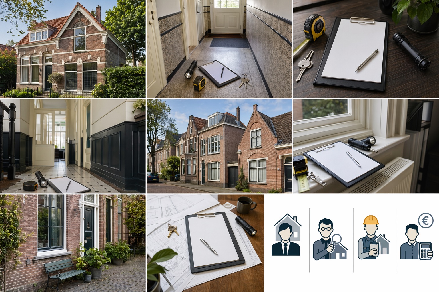 Dutch home buyer cost visual: monument home valuation documents