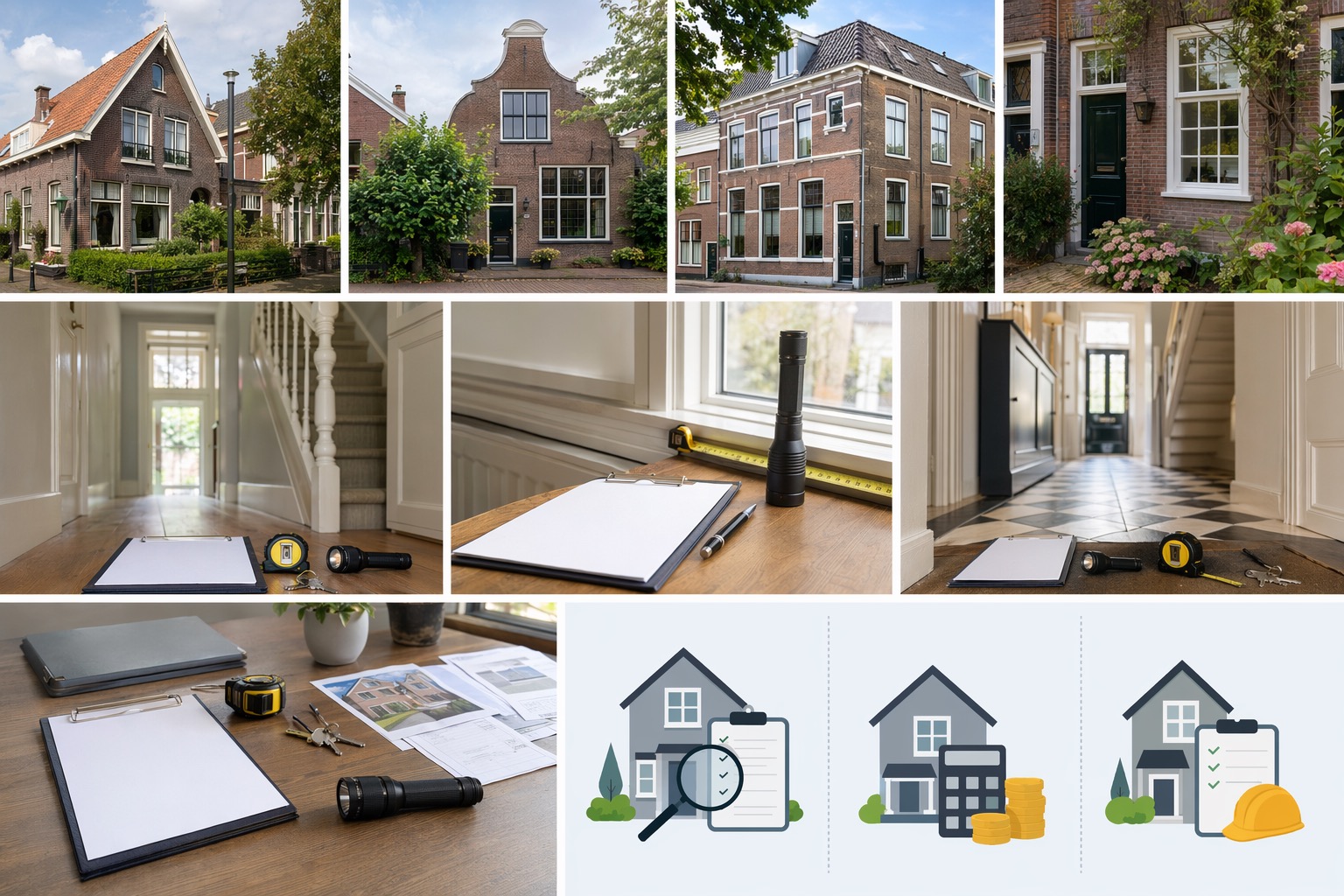 Dutch home buying visual: older dutch home report documents