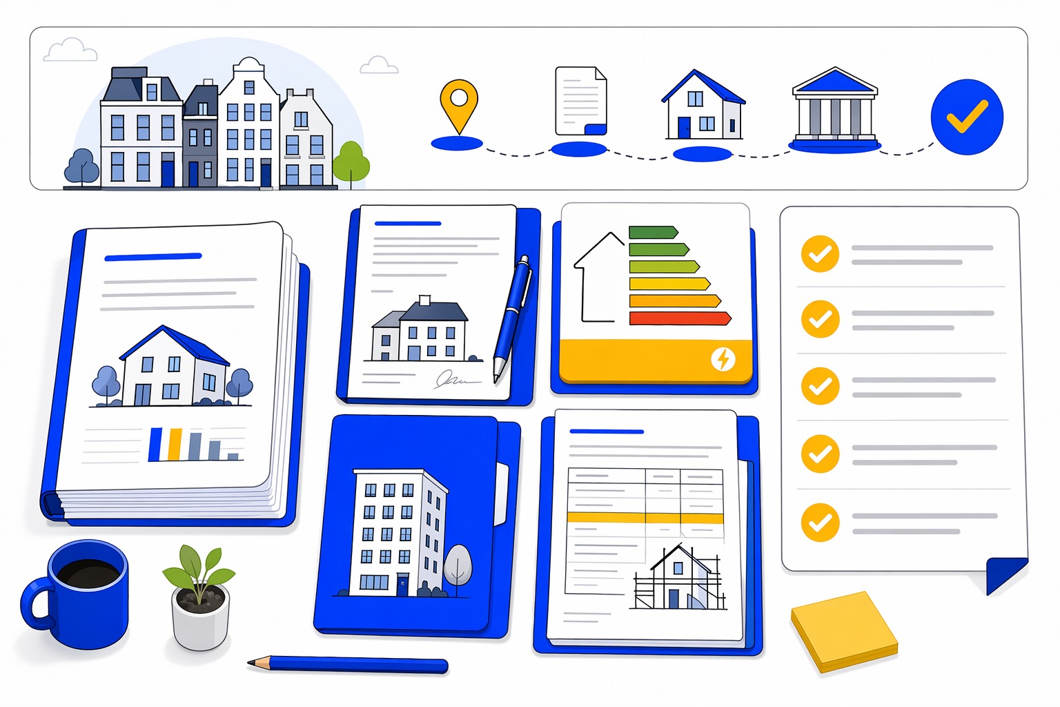 Documenten en woninginformatie voor energielabel en taxatie