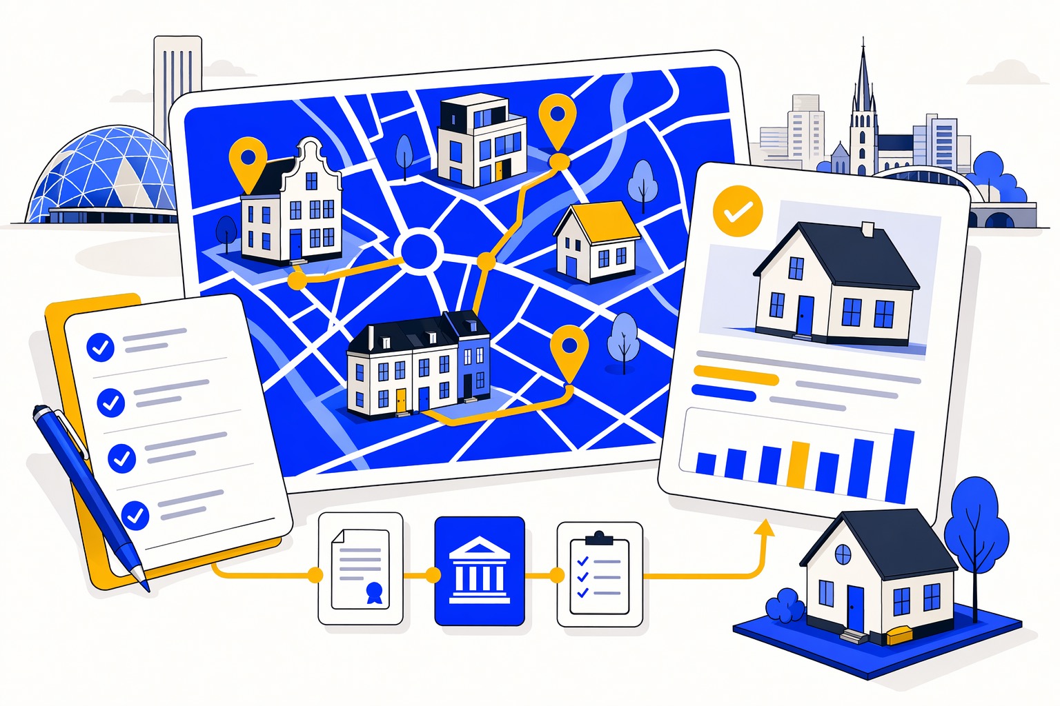 Visual support for Dutch home buyers: valuation checklist Dutch home area