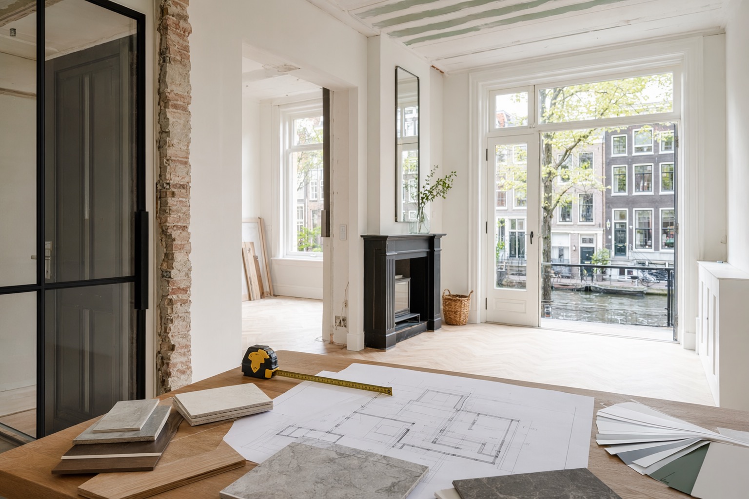 Dutch home buying visual: valuation renovation documents dutch home