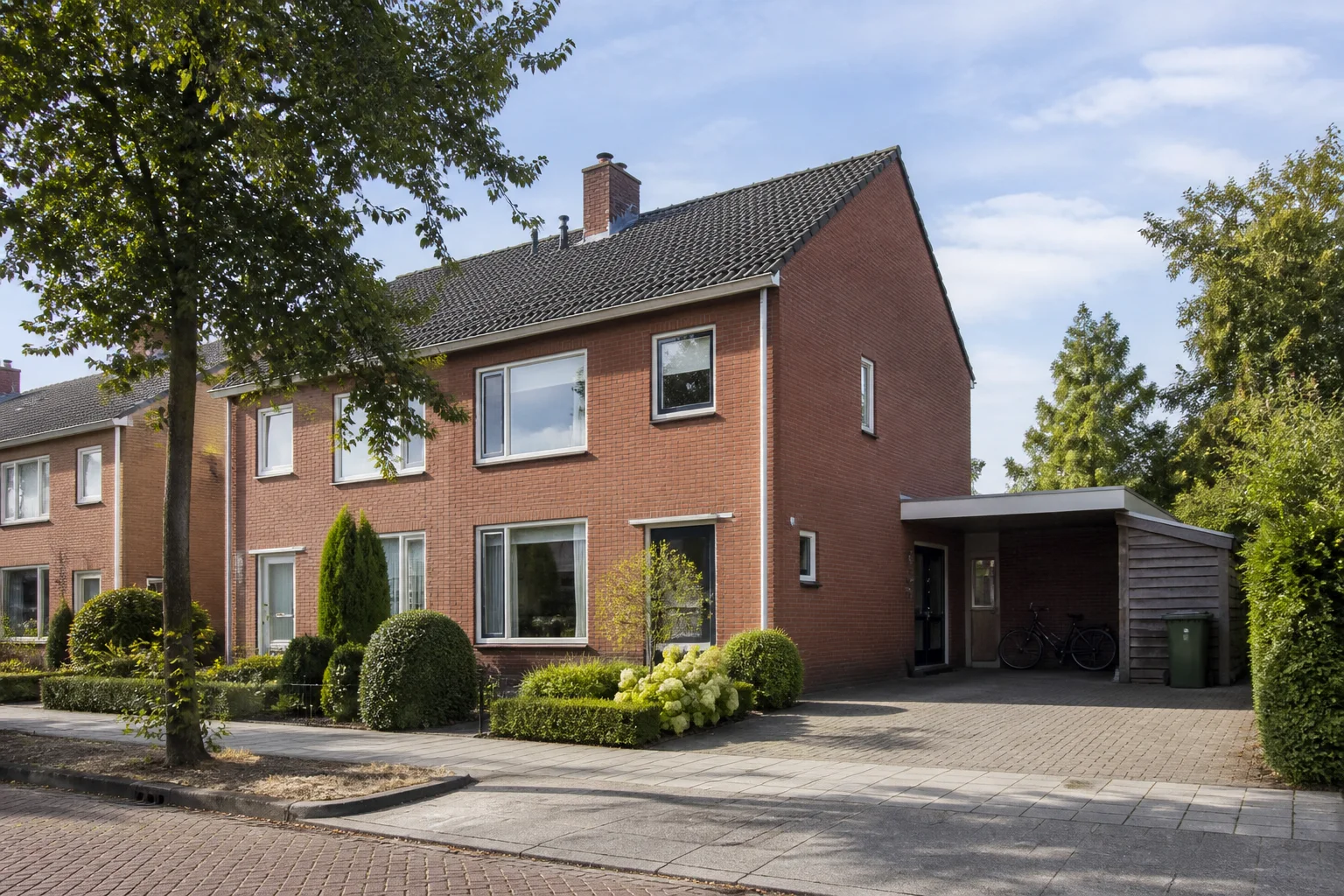 House Valuation in Best 6 Representative brick family home with garden and driveway in Best