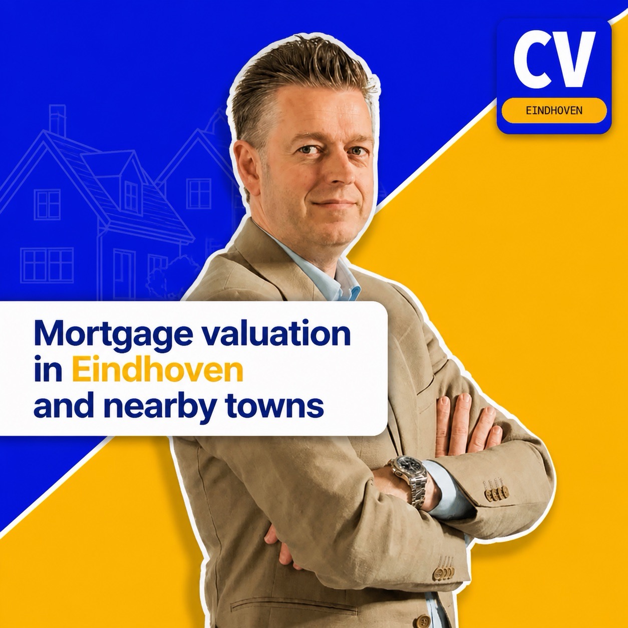 Dirk-Jan Bonenkamp, NRVT and NWWI residential appraiser at Cheetah Valuations in Eindhoven.