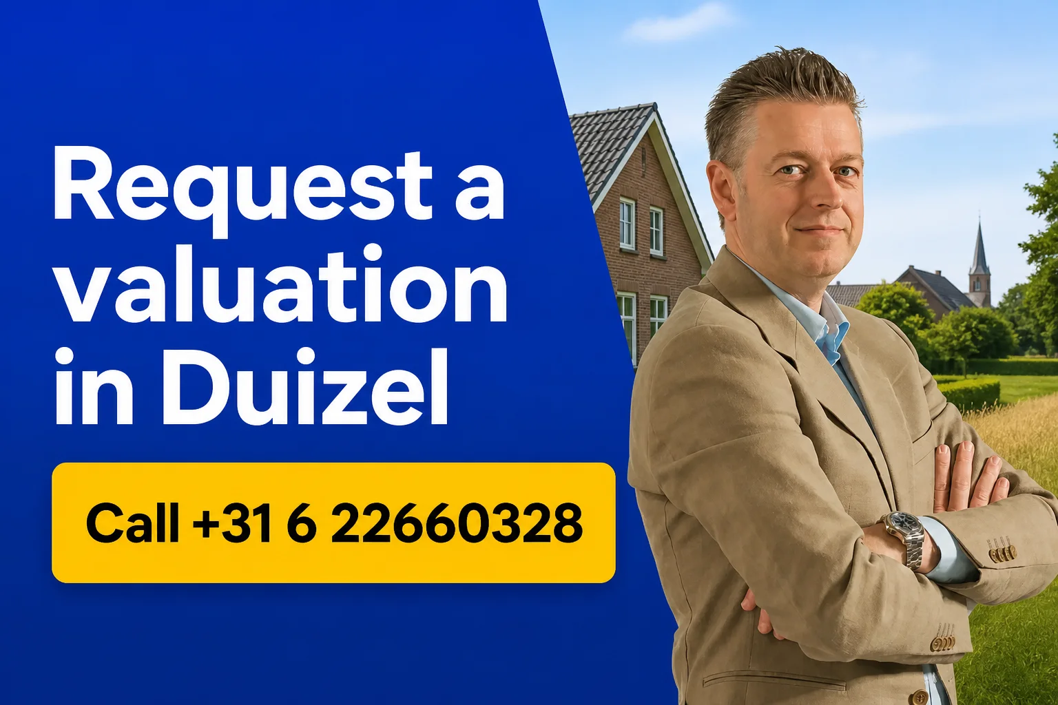 House Valuation in Duizel 2 Request a property valuation in Duizel with Dirk-Jan Bonenkamp; call +31 6 22660328