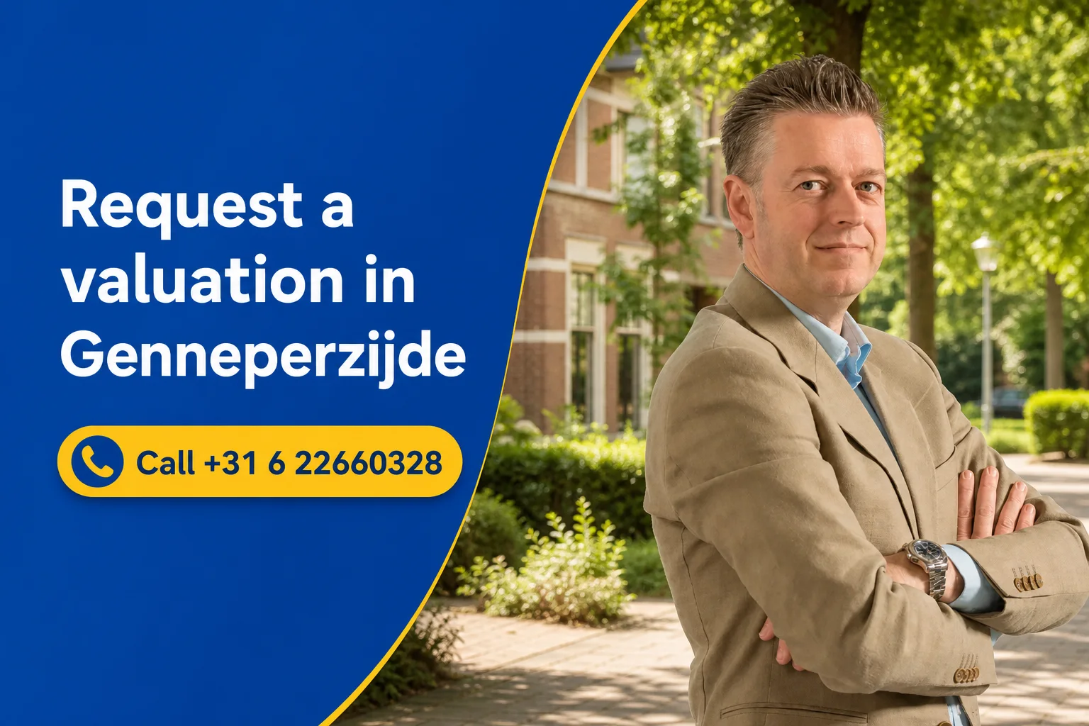 House Valuation in Genneperzijde 2 Request a valuation in Genneperzijde with Dirk-Jan Bonenkamp; call +31 6 22660328