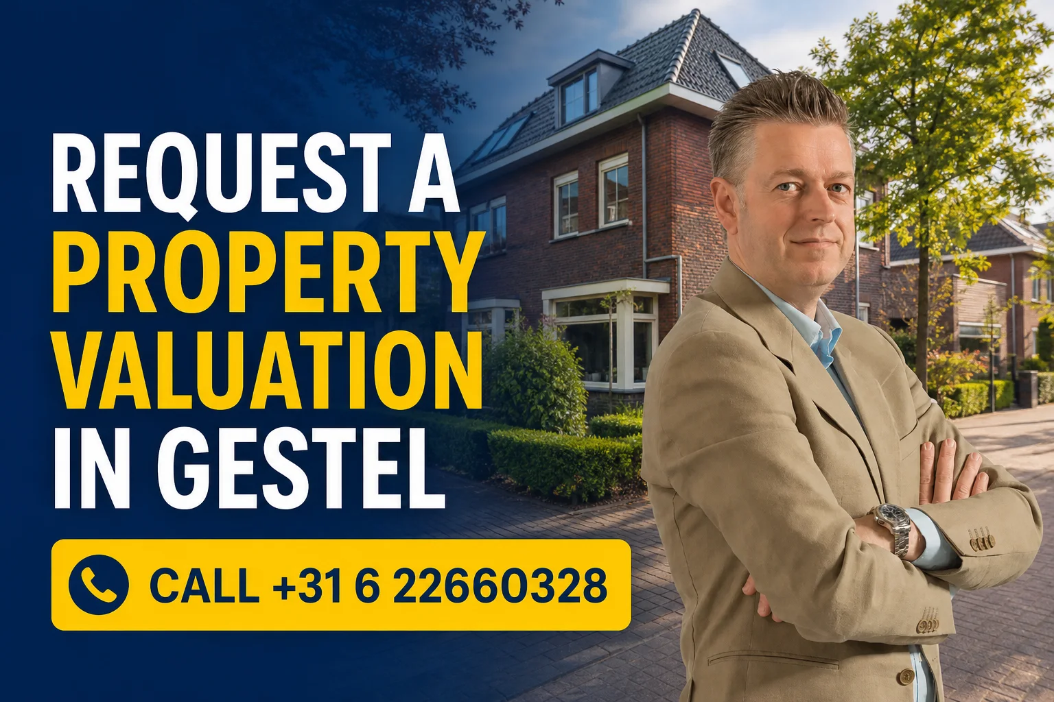 House Valuation in Gestel 2 Request a property valuation in Gestel with Dirk-Jan Bonenkamp; call +31 6 22660328