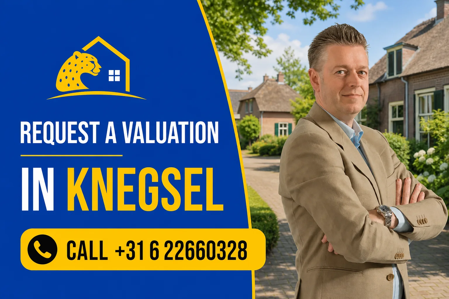 Request a property valuation in Knegsel with Dirk-Jan Bonenkamp; call +31 6 22660328