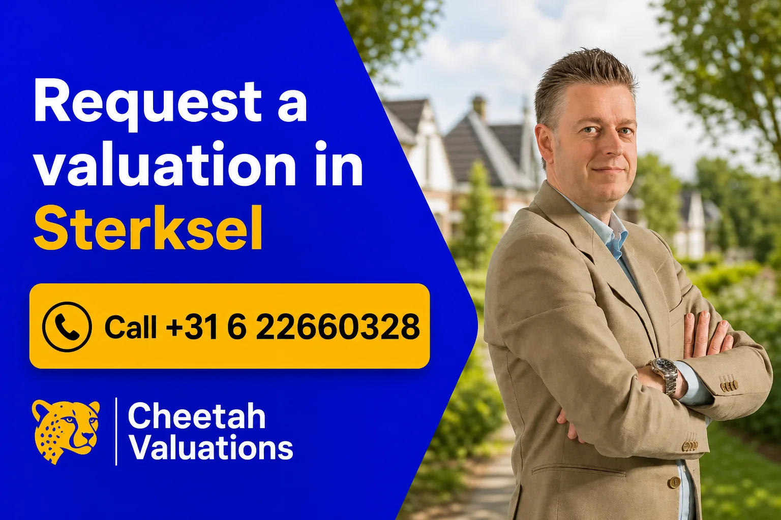 Request a valuation in Sterksel with Dirk-Jan Bonenkamp; call +31 6 22660328