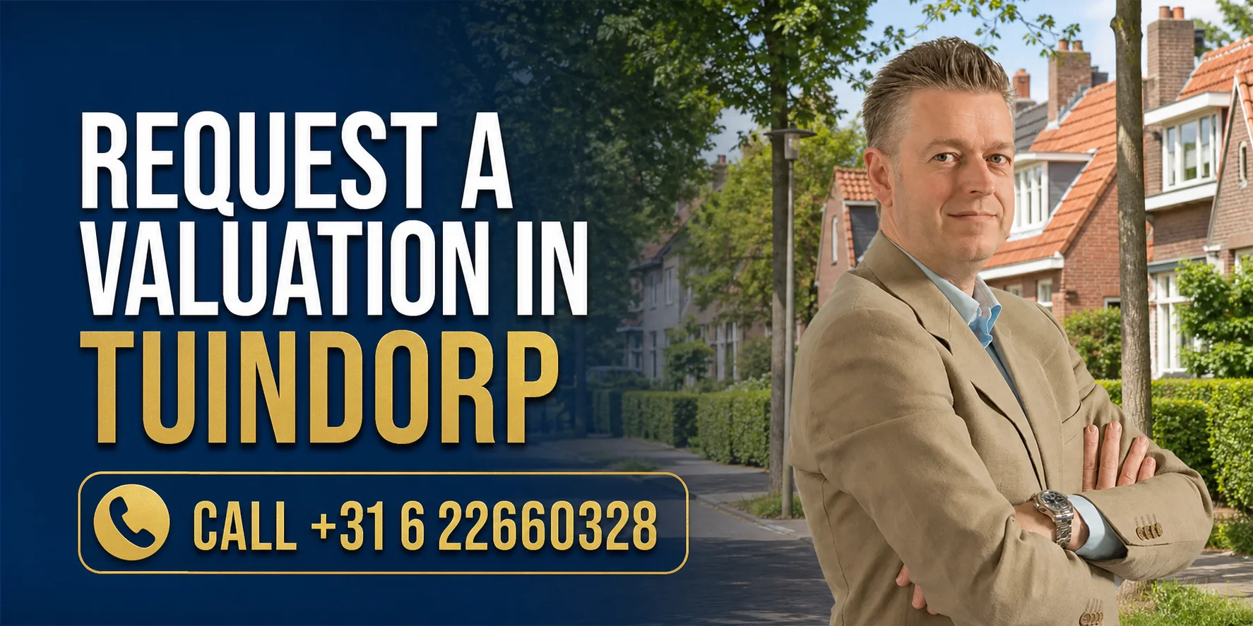 House Valuation in Tuindorp 2 Request a property valuation in Tuindorp with Dirk-Jan Bonenkamp; call +31 6 22660328