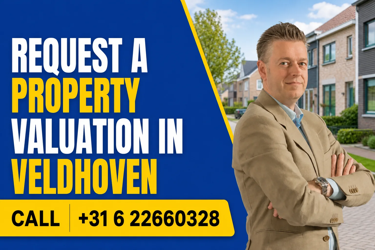 House Valuation in Veldhoven 2 Request a property valuation in Veldhoven with Dirk-Jan Bonenkamp; call +31 6 22660328