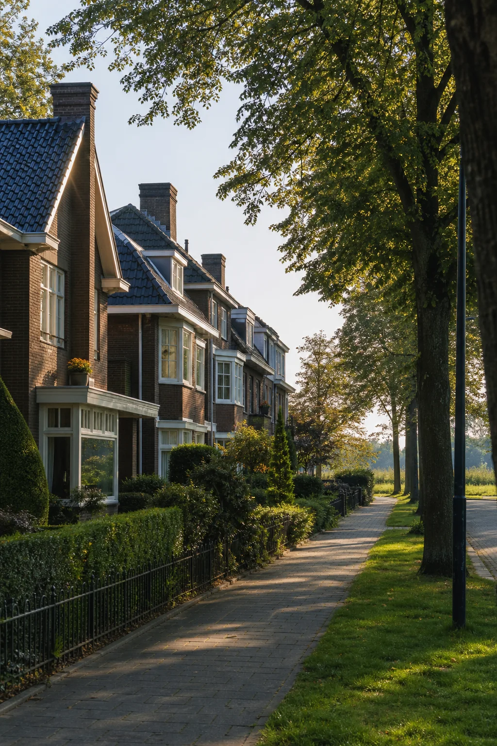 House Valuation in Ooievaarsnest 1 Vertical residential street and homes near Ooievaarsnest in Eindhoven