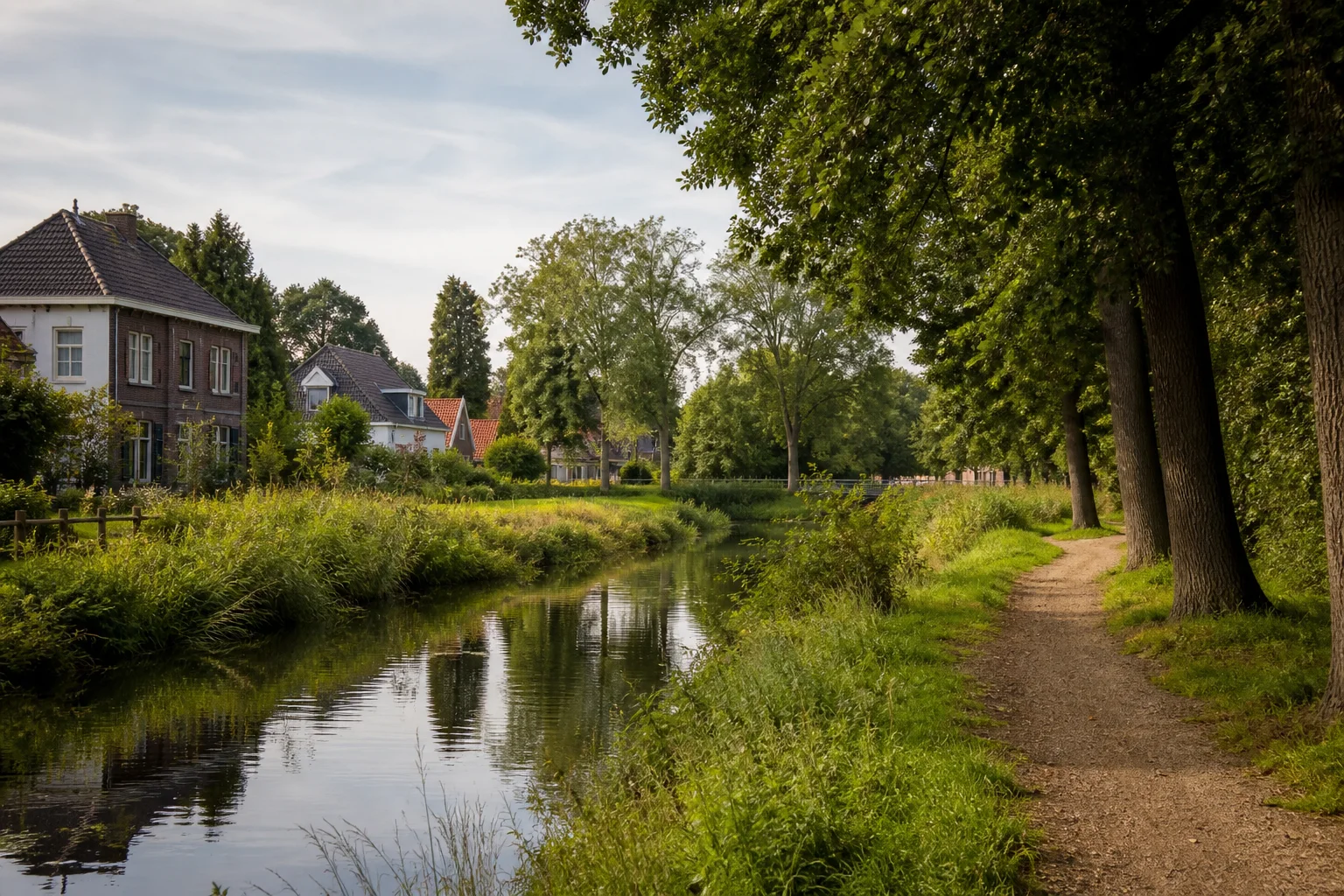 House Valuation in Son en Breugel 3 Son en Breugel historic brick homes beside a green water-side setting in North Brabant