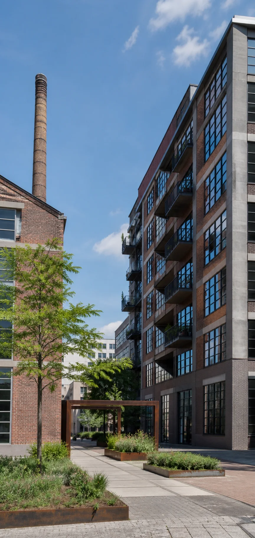House Valuation in Strijp-S 1 Strijp-S former Philips industrial buildings and modern apartments in Eindhoven, North Brabant
