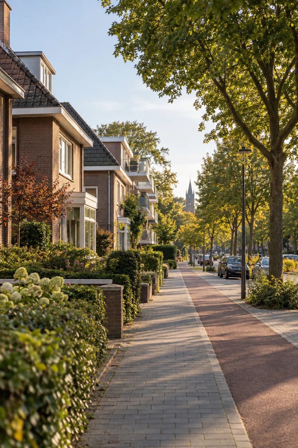 Property Valuation in Aanschot, Eindhoven 1 Representative residential street and Dutch homes used for the Aanschot, Eindhoven property-valuation guide