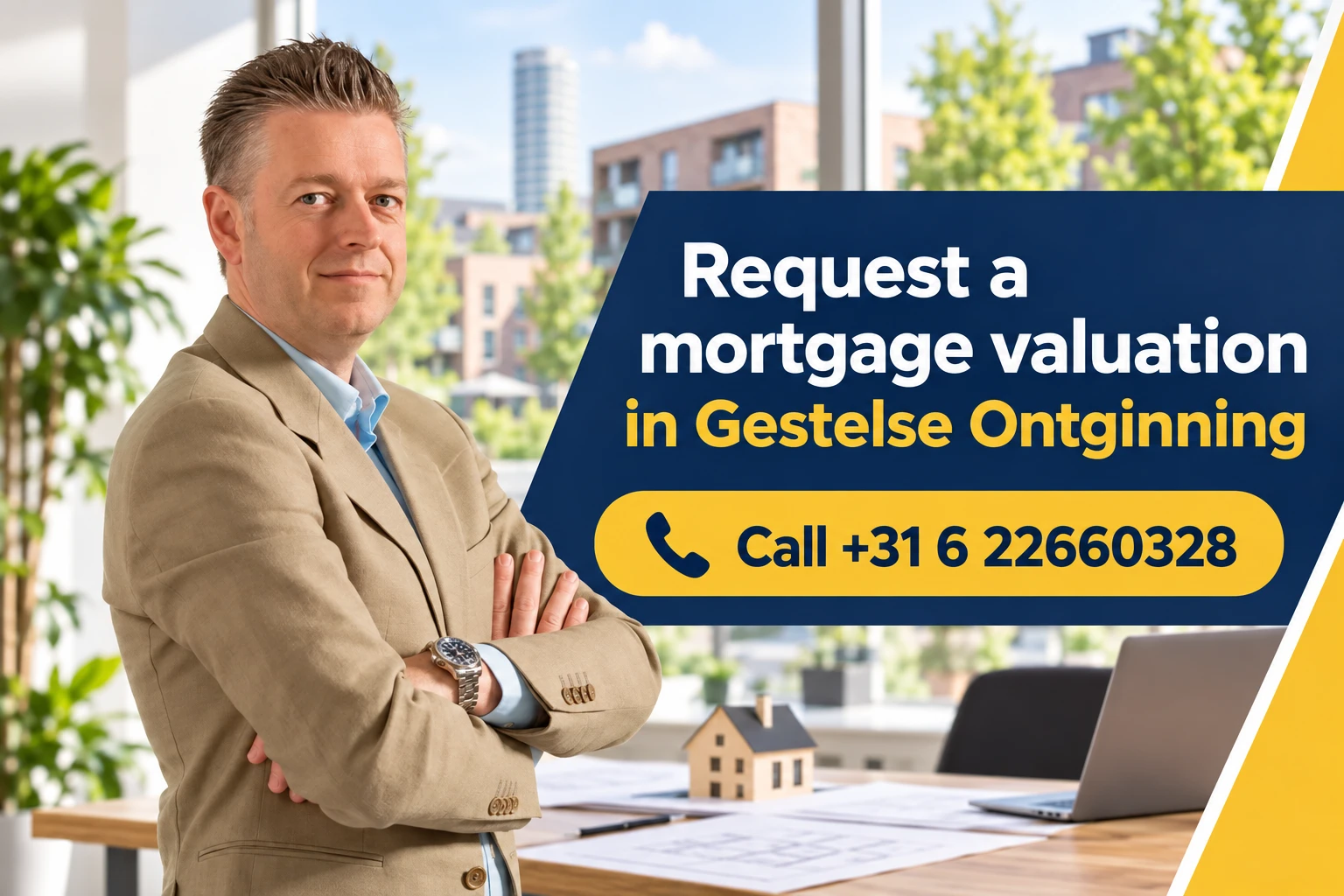 Property Valuation in Gestelse Ontginning, Eindhoven 2 Request a property valuation in Gestelse Ontginning, Eindhoven with Dirk-Jan Bonenkamp; call +31 6 22660328