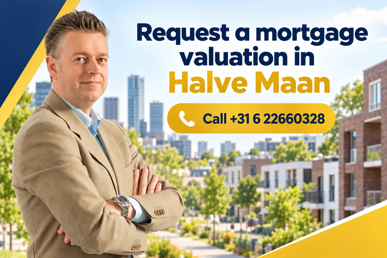 Property Valuation in Halve Maan, Eindhoven 2 Request a property valuation in Halve Maan, Eindhoven with Dirk-Jan Bonenkamp; call +31 6 22660328