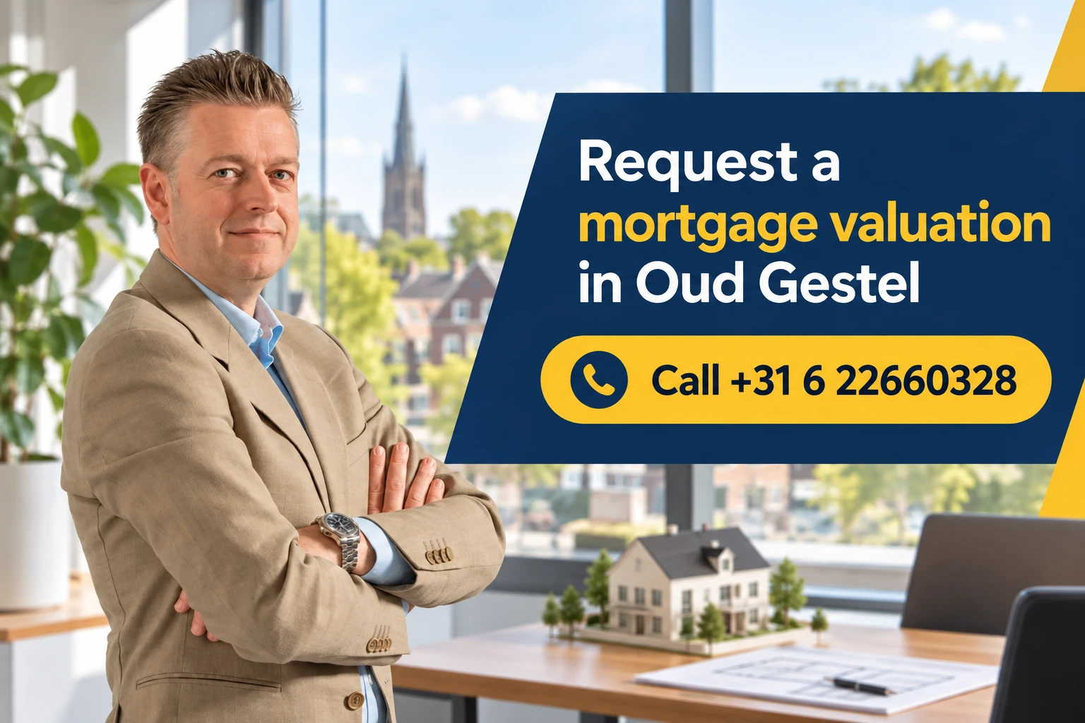 Property Valuation in Oud-Gestel, Eindhoven 2 Request a property valuation in Oud Gestel, Eindhoven with Dirk-Jan Bonenkamp; call +31 6 22660328