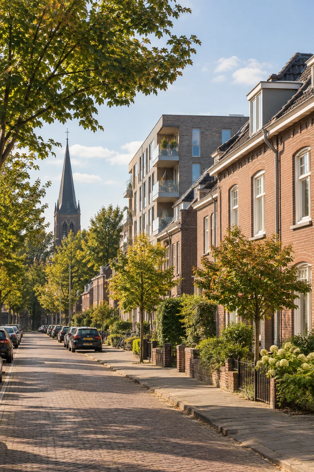 Property Valuation in Oud-Gestel, Eindhoven 1 Representative residential street and Dutch homes used for the Oud Gestel, Eindhoven property-valuation guide