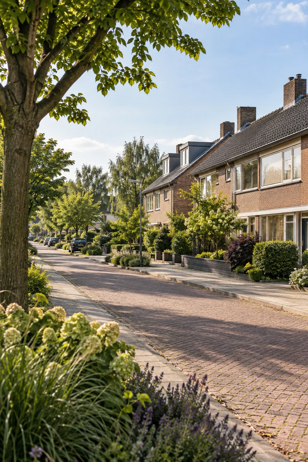 Property Valuation in Putten, Eindhoven 1 Representative residential street and Dutch homes used for the Putten, Eindhoven property-valuation guide