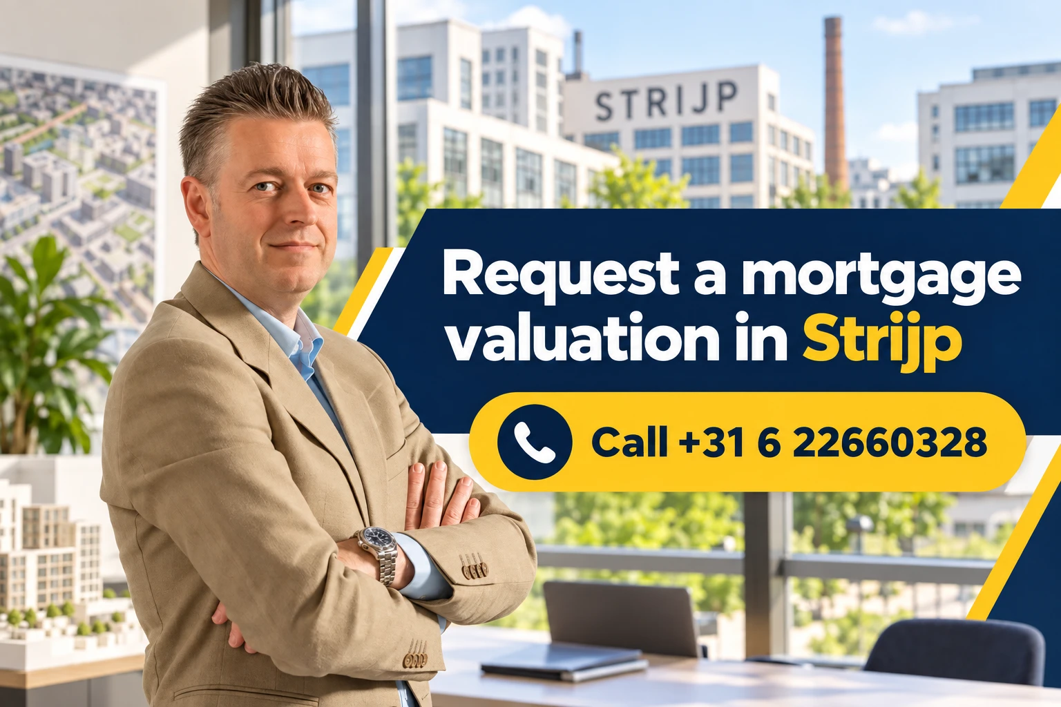 Property Valuation in Strijp, Eindhoven 2 Request a property valuation in Strijp, Eindhoven with Dirk-Jan Bonenkamp; call +31 6 22660328